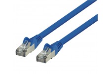 Valueline FTP CAT6 flat network cable 0.25 m blue