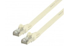 Valueline FTP CAT6 flat network cable 10.0 m white