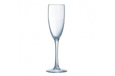 ARCOROC Boîte de 6 flutes a champagne Vina 19 cl transparent