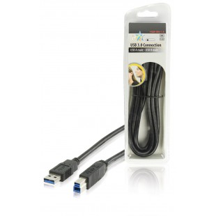 HQ câble USB 3.0 USB A mâle - USB B mâle 1.80 m