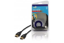 CABLE LAN USB 2.0 HAUT DEBIT HQ - 2m
