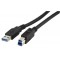 Valueline câble USB 3.0 A mâle - B mâle 1.80 m