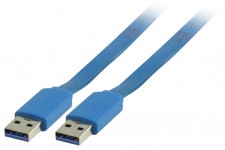Valueline USB 3.0 A - Flat cable A 2.00 m 