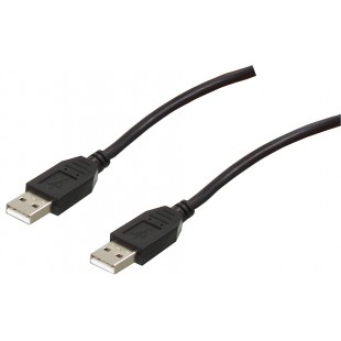 Valueline High Speed USB cable A-A black 5.00 m