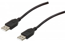 Valueline High Speed USB cable A-A black 5.00 m