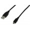 Valueline USB 2.0 kabel A male - mini USB black 5.00 m