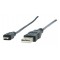 CABLE USB A MALE - MICRO USB A 1.8M