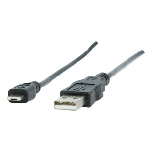 CABLE USB A MALE - MICRO USB A 1.8M