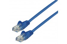 Valueline UTP CAT 6 network cable 0.50 m blue