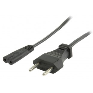 Valueline power cable Swiss plug - IEC320 C7 - 5m