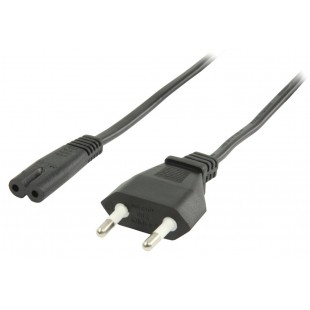 Valueline power cable Italy plug - IEC320 C7 - 5.0m