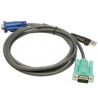 Aten KVM cable VGA + USB 1.80 m