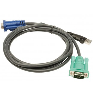 Aten KVM cable VGA + USB 1.80 m