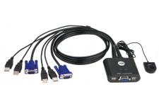 COMMUTATEUR KVM USB 2 PORTS ATEN