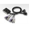 Aten 2 port USB KVM switch with audio