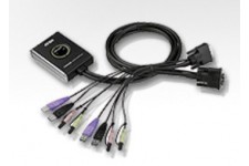 Aten 2 port USB KVM switch with audio