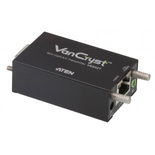 Aten mini VGA A/V over Cat5e/6 extender