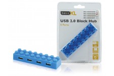 HUB USB 2.0 BLEU BASIC XL