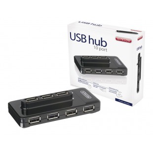 HUB USB 2.0 10 PORTS SITECOM