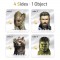 AVENGERS 4S VISION Avengers Infinity War Groot & Co - Réalisez 4 images en 1 Seule Sculpture 3D ! Ravensburger