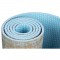 AVENTO Tapis de yoga finition jute 6 mm - Bleu