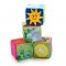 BABY EINSTEIN Cubes en tissu Explore & Discover Soft Blocks - Multicolore