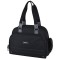 Baby on board- sac a langer - sac urban classic black - 2 compartiments a large ouverture zippée - 7 poches - sac repas - tapis 