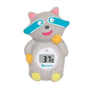 BADABULLE Thermometre de bain Racoon