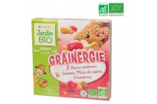 Barre Moelleuse Sésame Noix de Cajou Cranberry Sans Gluten Bio -75 g