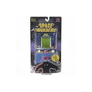 BASIC FUN Jeu mini arcade Space Invaders