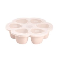 BEABA Multiportions silicone 6x90 ml pink
