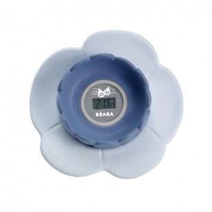 BEABA Thermometre de bain "Lotus" grey/blue