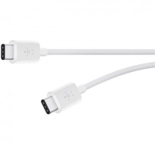 BELKIN Câble de charge avec connecteur USB C 2.0 / 3.A / 60W / 1,8M - Blanc