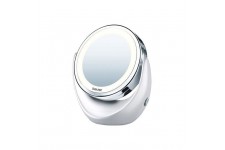 Beurer BS 49 Miroir cosmétique rotatif | avec lumiere LED et augmentation pour le maquillage | Beurer