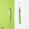 BIC My Message Kit Dreamer - Kit de Papeterie avec 1 Stylo-Bille BIC 4 couleurs/1 Surligneur BIC Highlighter Grip Vert/1 Carnet 