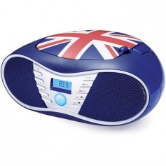 BIGBEN CD58GB Radio CD/USB/MP3 portable - United kingdom - Bleu
