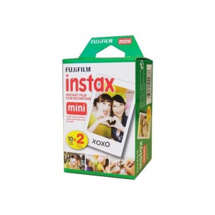 Bi-Pack - 20 Films - Fujifilm Instax Mini couleur a développement instantané instax mini ISO 800