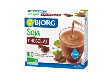 BJORG Mini Soja Chocolat Calcium Bio 3X25cl