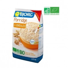BJORG Porridge 3 Céréales Bio 375g