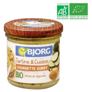 BJORG Tartine et Cuisine Courgette Curry Bio 135g