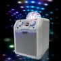 BLACK PANTHER CITY LIGHT PARTY WHITE Sono mobile disco - 25W - Bluetooth - Blanche