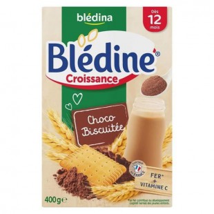 BLEDINA - Blédine croissance Chocolat biscuit 400g