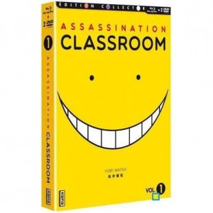 Blu-Ray Assassination Classroom - Box 1 - Combo Collector Blu-ray + DVD