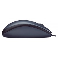 Logitech M90 optical corded USB mouse black