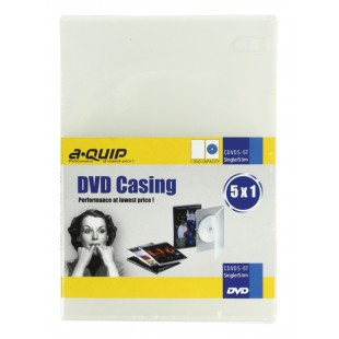 Aquip 7mm DVD casing single 5 pieces