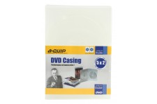 Aquip 13mm DVD case double 5 pieces