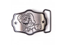 Boucle de ceinture métallique Mario: Mario Bros