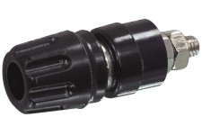 Hirschmann 4mm poleclamp 16 A black