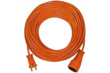 BRENNENSTUHL Rallonge électrique orange 20m 2P 16A/230V~ H05VV-F 2x1.5mm2