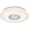 BRILLIANT Plafonnier LED Bluetooth Donata - Haut parleur - Ø36 cm - Blanc